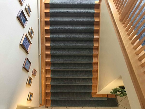 Staircase After Dyeing