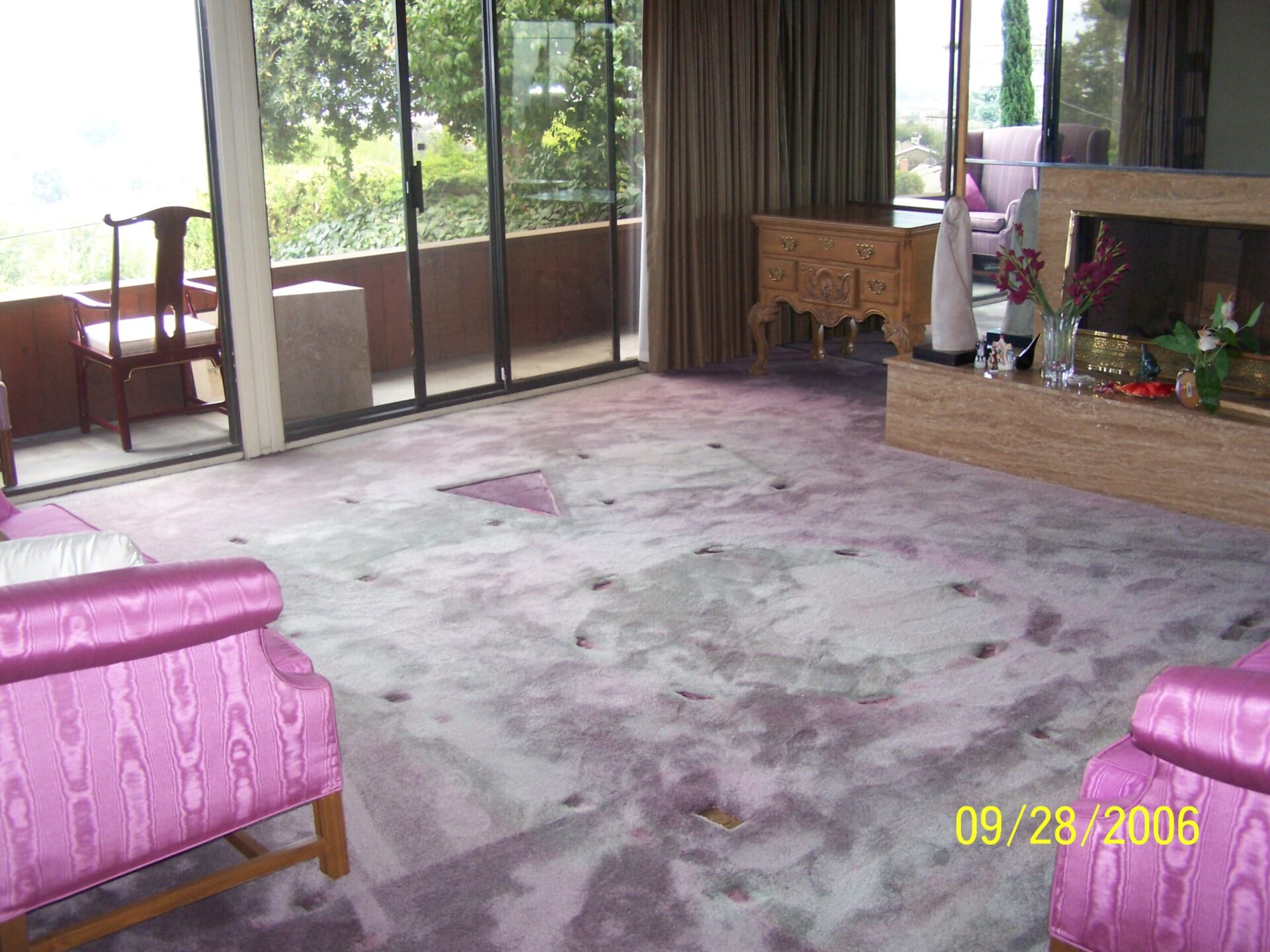 Carpet Dyeing Menifee, CA - Before Carpet Dyeing